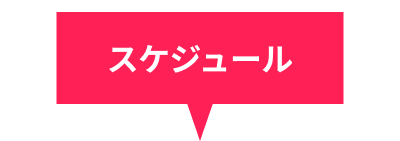 スケジュール